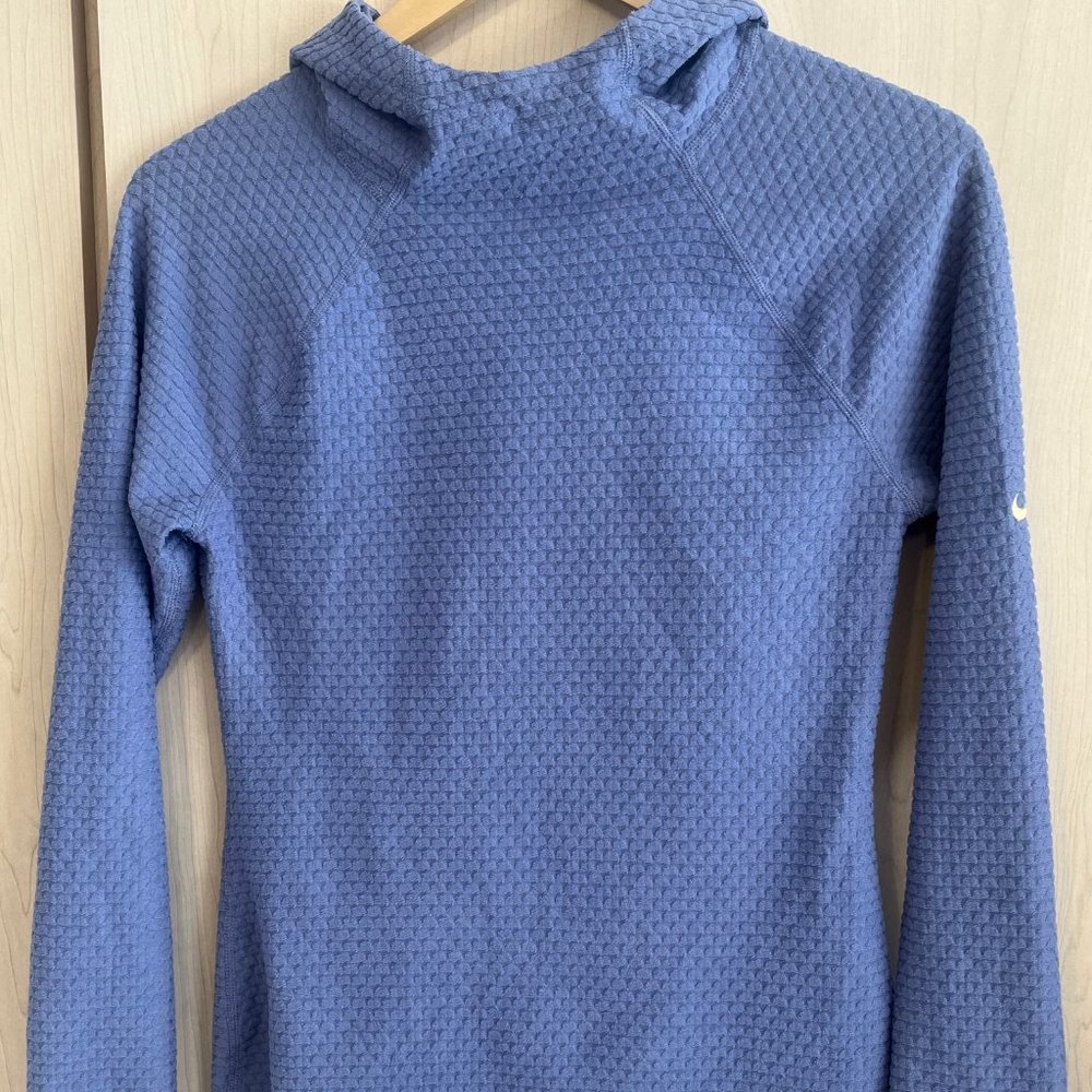 Nike Pro Dri-Fit‎ Light Purple Pullover Hooded Long Sleeve Womens Size XS